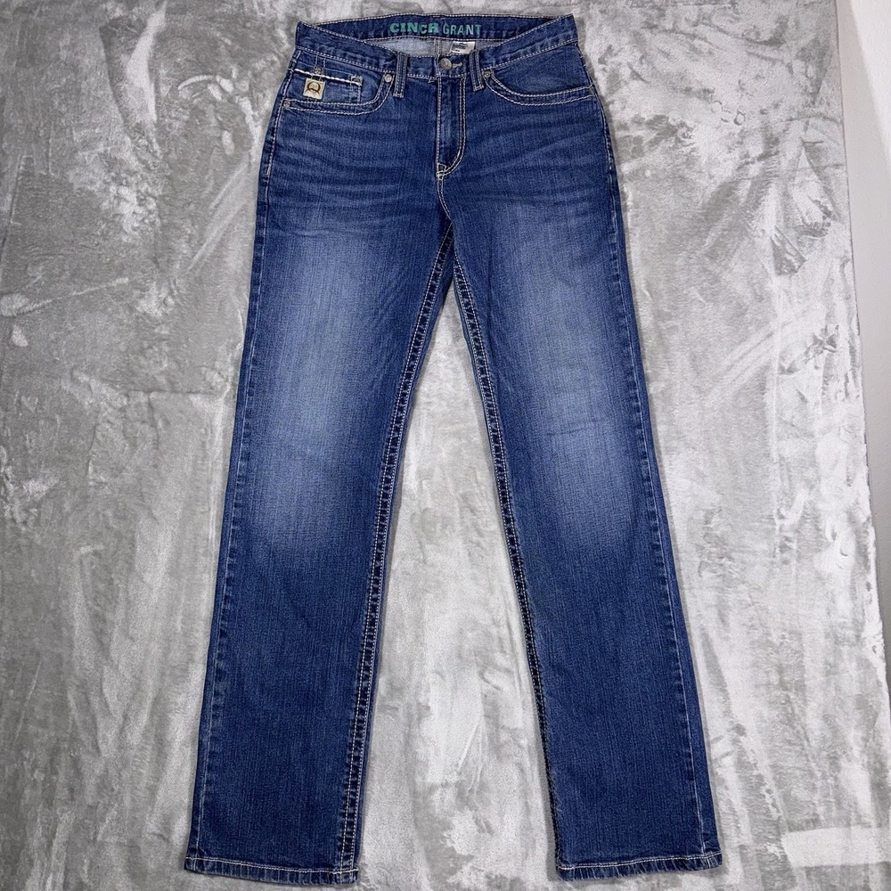 CINCH GRANT - Men's Relaxed Fit Bootcut Denim Jeans MB55937002 31x36 Fits 31x35